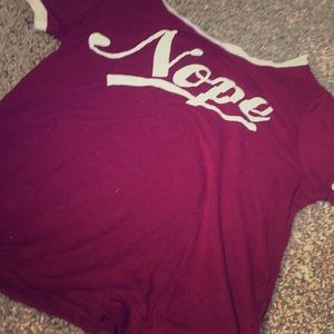 I have grown out of the maroon stage, doesn’t fit.